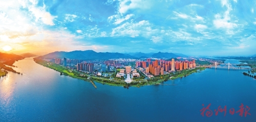 闽侯：七十五载春华秋实　滨江新城华丽蝶变