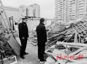 福州严查严控“两节”期间违法抢建  网格巡查不松懈　节日监管不断档