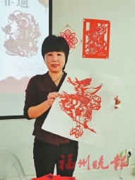 郑春华：剪纸“魔法”让哪吒跳出来