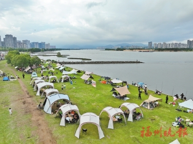 海边山边江边　春风吹暖“帐篷经济”