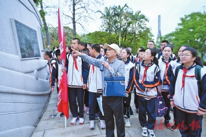 行走的思政课　满满的收获