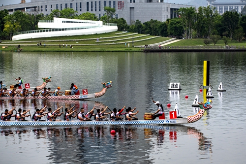 龙舟"巡回" 热血竞速